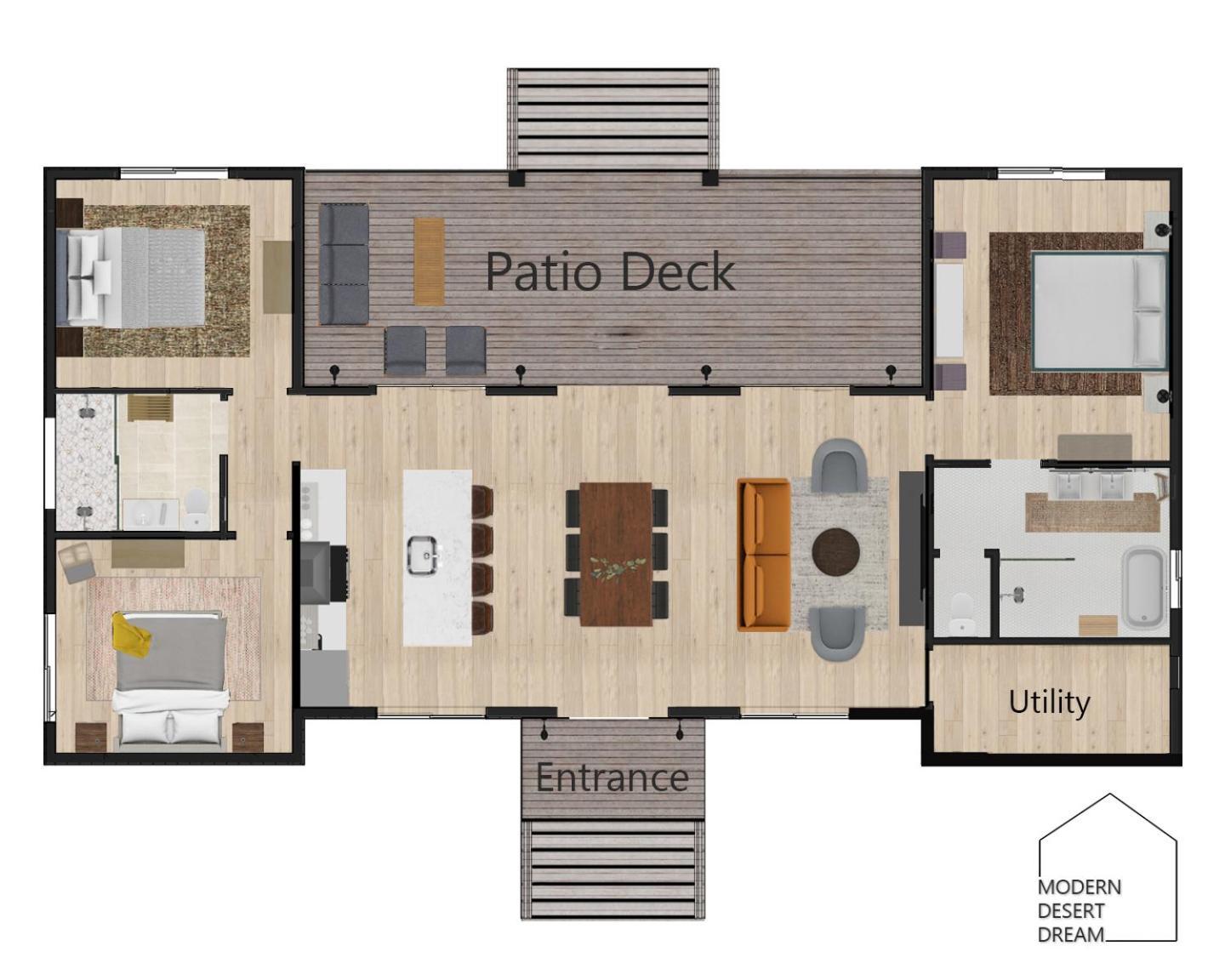 Modern Desert Dream - New Build Twentynine Palms Dış mekan fotoğraf
